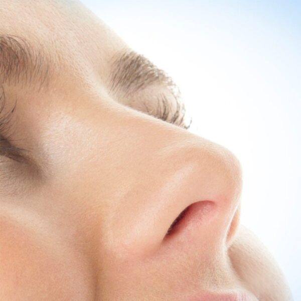 nariz depilación mujer
