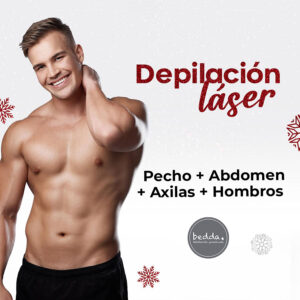 oferta navidad depilacion laser pecho abdomen hombre