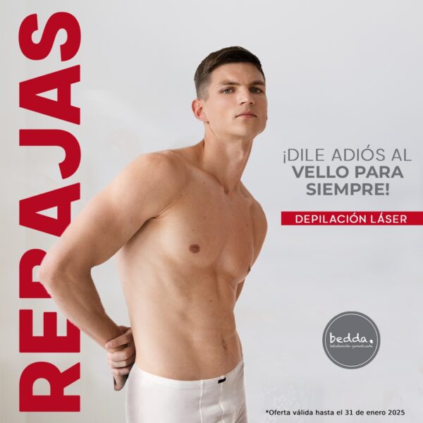 oferta de enero depilacion laser axilas ingles hombre