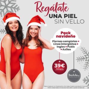 oferta de navidad depilacion laser mujer