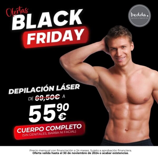 oferta octubre depilacion laser cuerpo completo hombre