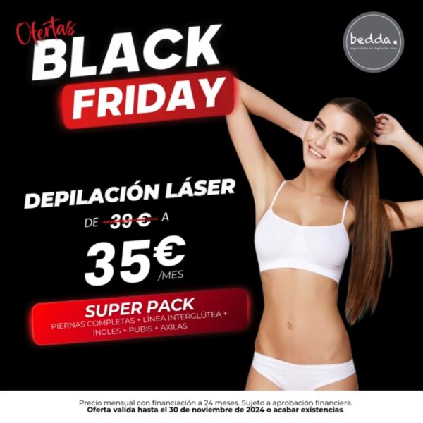 oferta octubre depilacion laser mujer superpack mujer